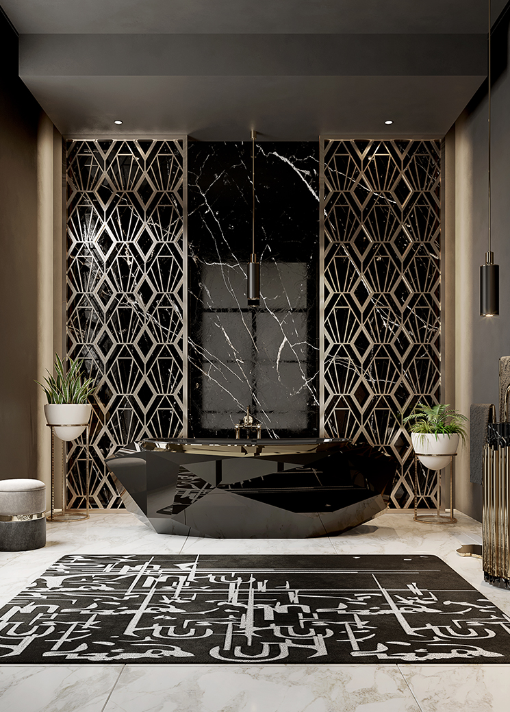 Contemporary diamond by Boca do Lobo