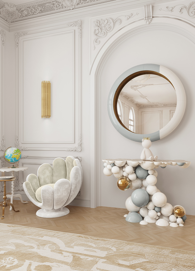 Contemporary lotus by Boca do Lobo