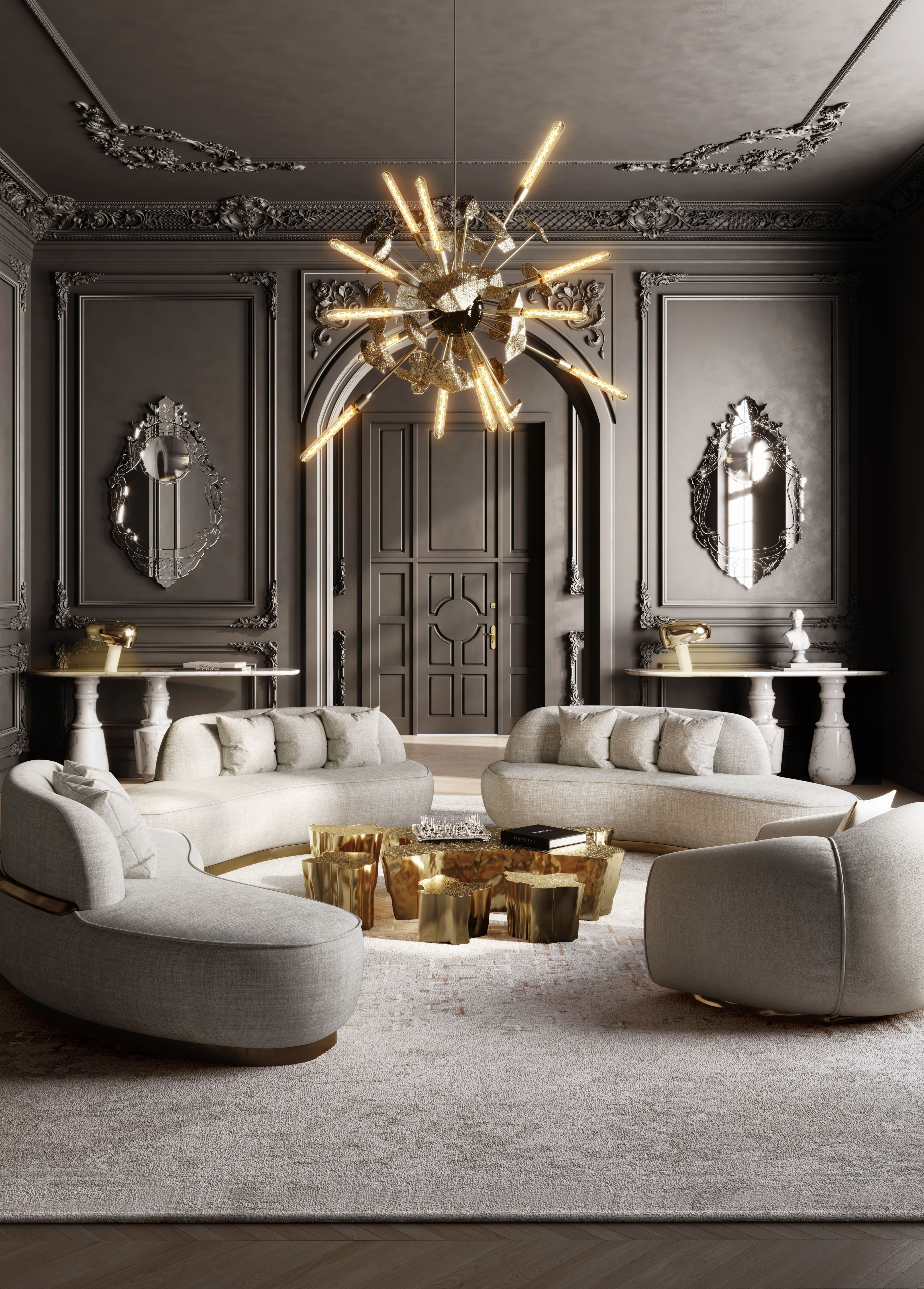 Contemporary odette B-Right by Boca do Lobo