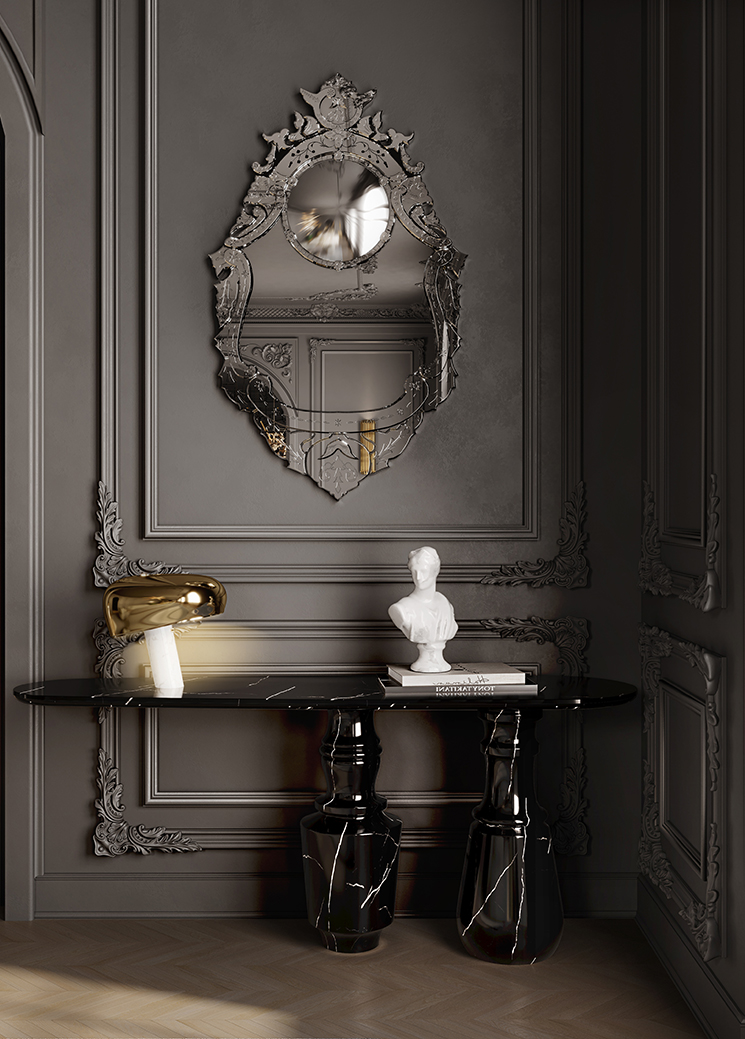 Contemporary pietra nero marquina by Boca do Lobo