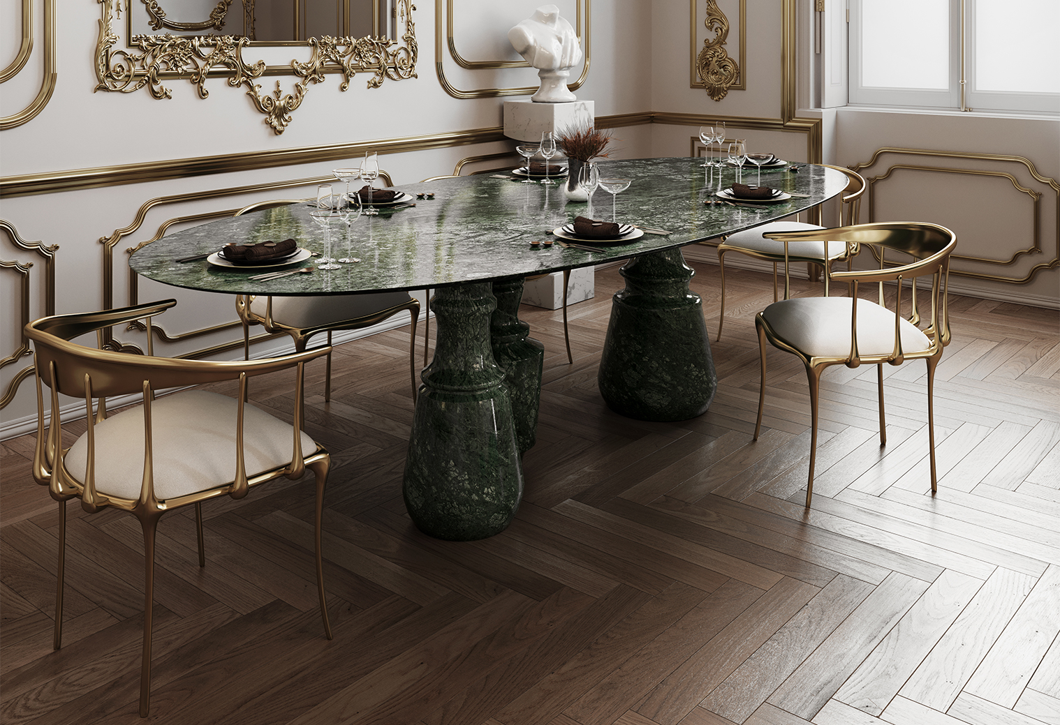 Contemporary pietra oval xl guatemala by Boca do Lobo
